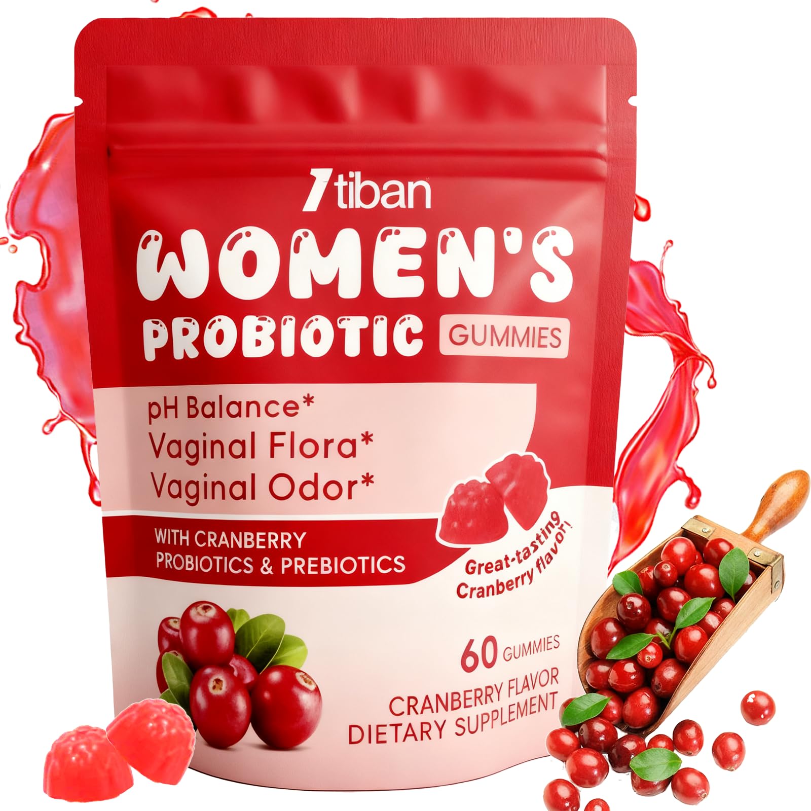 Amazon.com: Itiban Vaginal Probiotics Gummies for Women, Premium